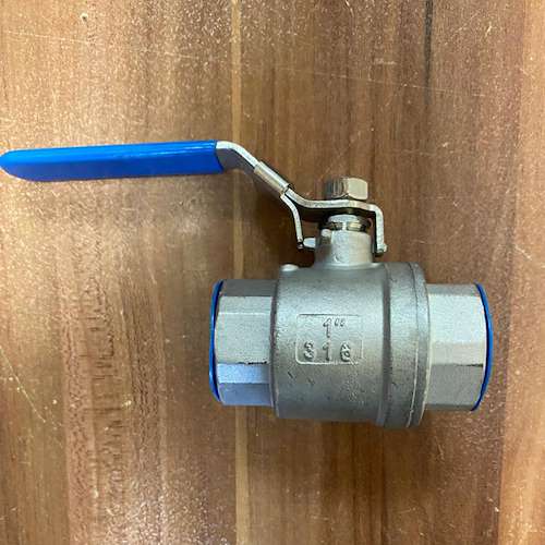 شیر گازی دو تیکه استیل 1000 وگ